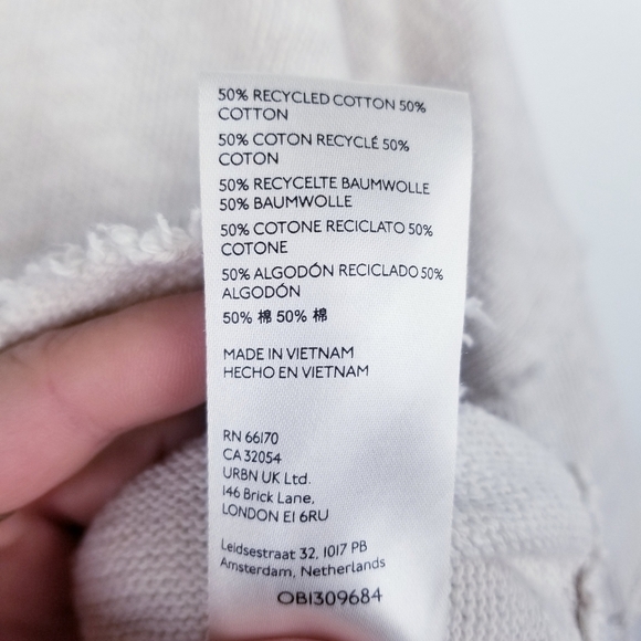 FP We The Free Cream North Shore Tee Medium - Picture 12 of 12